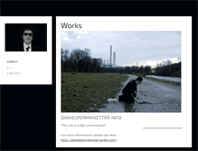 Tablet Screenshot of danielpermanetter.info